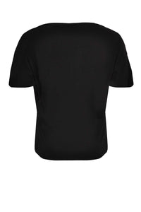 Shirt wide short sl VI/EAT-shirt VISCOSE - black - #5