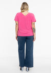 T-shirt double col en V DOLCET-shirt v-neck DOLCE - pink - #3