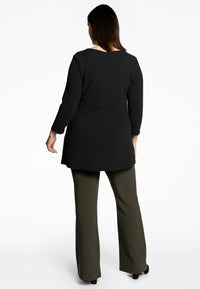 Tunic flare DIAGONAL - black - #3