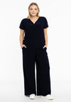 Pantalon extra large dolce - bleu