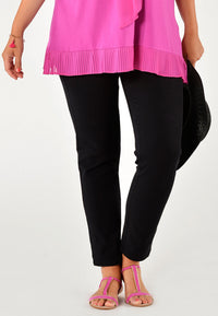 Trousers slimfit stretch - black - #2