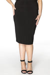 Skirt stretch DOLCE - black