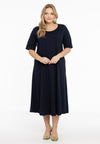 Robe long avec manches courtes COTTONMaxi dress A-line COTTON - blue - #2