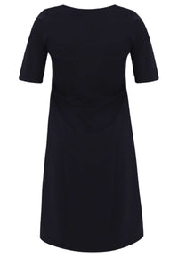 Robe long avec manches courtes COTTONMaxi dress A-line COTTON - blue - #5