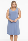 Dress sleeveless wide DOLCE - grey