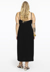 Dress spaghetti elastic waist DOLCE - black - #3