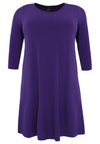 Dress A-line DOLCE - purple - #4