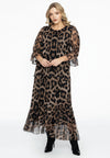 Skirt frill LEOPARD - brown - #2