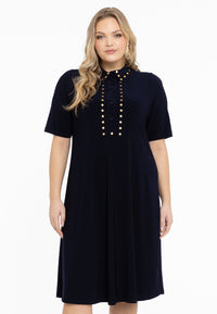 Dress with studs DOLCE - blue - #2
