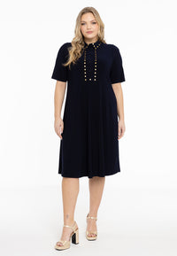 Dress with studs DOLCE - blue - #1