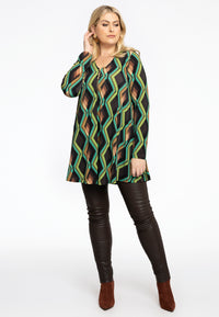 Tunique Swing á fermeture éclair GATSBYTunic Swing Zipper GATSBY - brown - #2