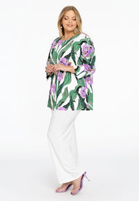 Tunique avec manches bouffantes LILIATunic puffsleeve LILIA - ecru - #2