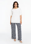 Pantalon collier - bleu