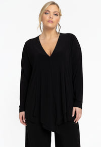 Tunic pointy DOLCE - black - #1