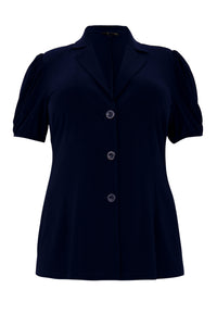 Blazer court à manches bouffantes DOLCEBlazer short Puffsleeve DOLCE - blue - #4