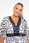Robe avec dentelle PEGGYDress lace PEGGY - ecru - #5