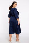 Robe avec ceinture SATINIDress belt SATINI - blue - #3