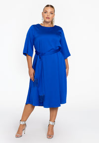 Dress belt SATINI - indigo - #2