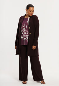 Trousers R DOLCE - dark red - #2