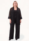 Duster chiffon - Noir
