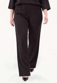 Trousers straight ECO VERO - black - #2