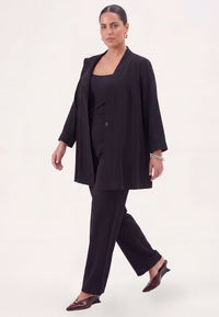 Trousers straight ADRIANA - black - #1