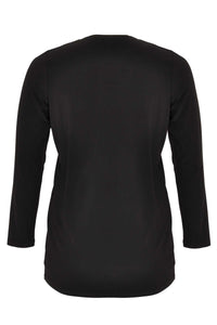 Shirt pleated necklace DOLCE - black - #3