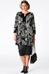 Shirt wide bot contrast SUE - black - #2