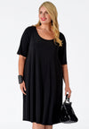Dress A-line DOLCE - black - #2