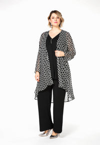 Blouse-jacket VENETO - black - #1