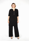 Tunic star buttons DOLCE - black - #1