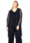 Cardi-jacket LACE - blue - #2