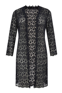 Cardi-jacket LACE - blue - #4