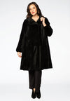 Coat astrakhan - black - #1
