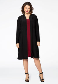Cardigan DOLCE long - black - #1