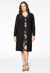 Cardigan slits DOLCE - black - #1