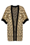 Kimono gold circles - multi - #4