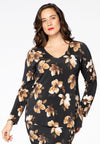 Shirt relax ROSE - black - #2