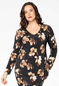 Shirt relax ROSE - black - #2