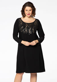 Dress embellished DOLCE - black - #2