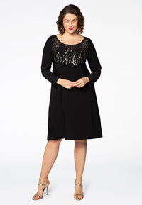 Dress embellished DOLCE - black - #1