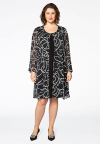 Dress beading TIFFANY - black - #1