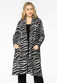 Cardigan lurex ZEBRA - black - #2