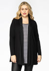 Cardi-blouse PIED DE POULE - black - #2