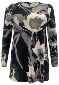 Tunic flare LYON - grey - #1