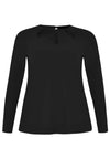 Chemise décontractée et drapée DOLCEShirt relax drape DOLCE - black - #4