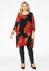 Dress square LAURA - red - #2