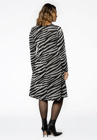 Dress lurex ZEBRA - black - #3
