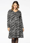 Dress lurex ZEBRA - black - #2