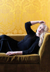 Robe-chemisier avec des boutons DOLCEBlouse-dress buttoned DOLCE - black - #2